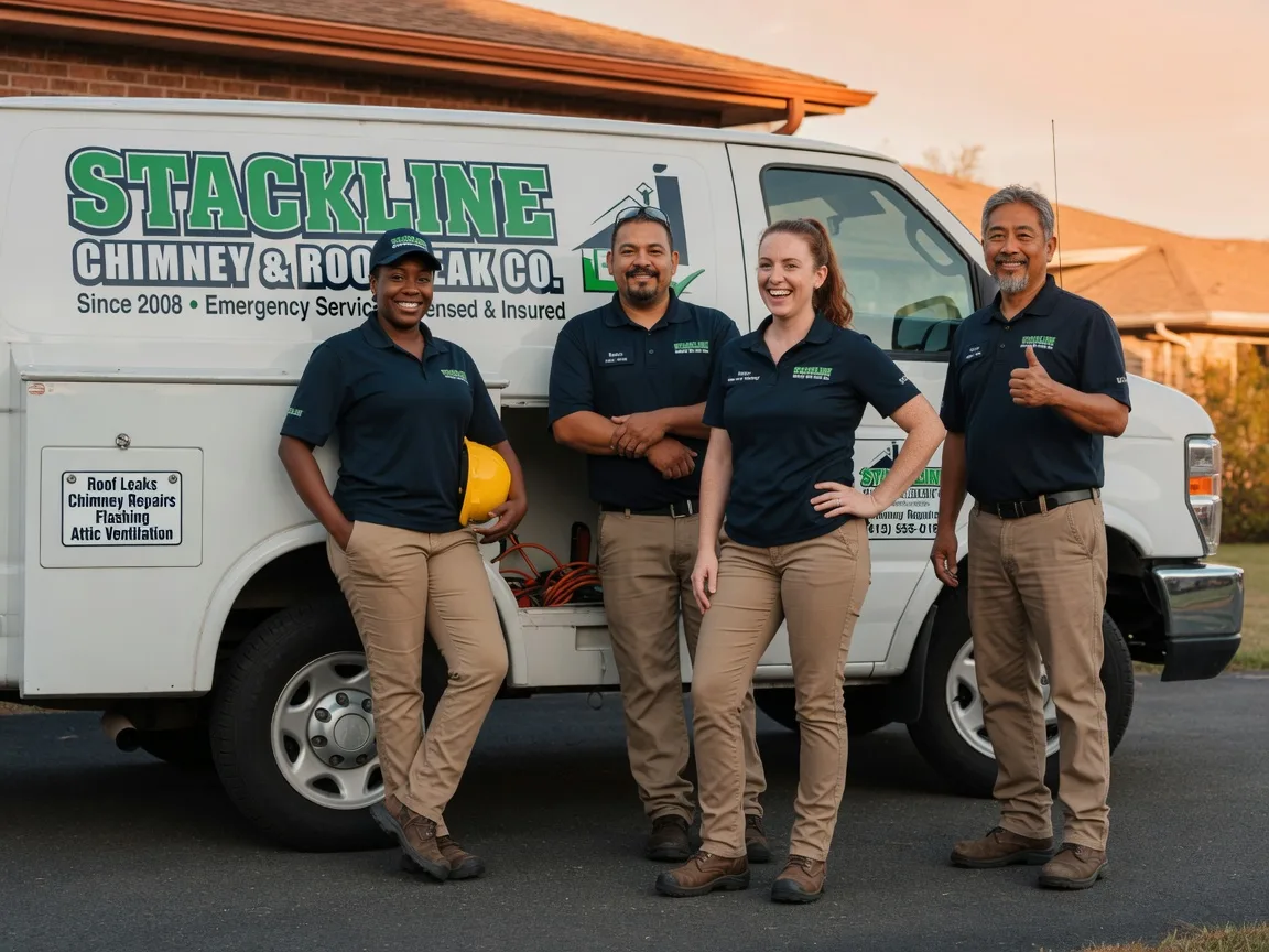 Chimney flashing repair company in Hilliards, PA